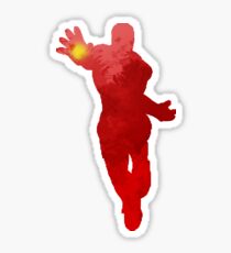 Superhero Inspired Silhouette Sticker