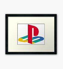 Playstation Logo Framed Print
