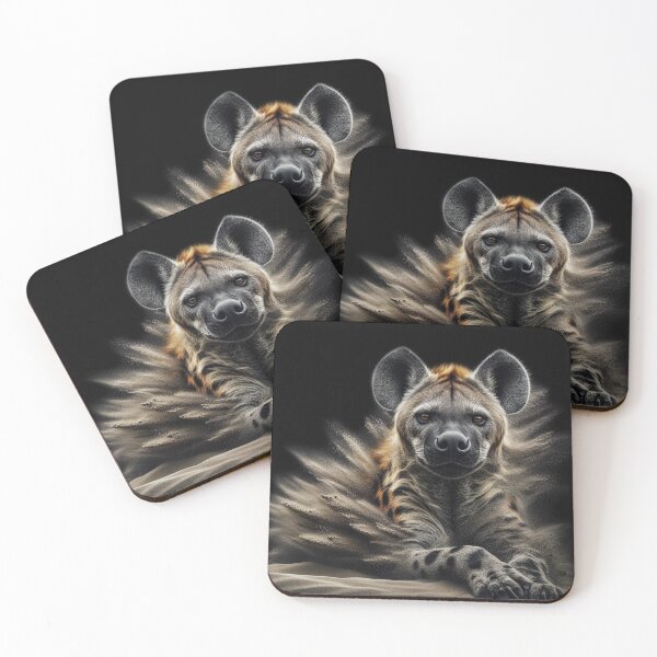Item preview, HYENAS ON THE HUNT  designed and sold by johnnyssandart.