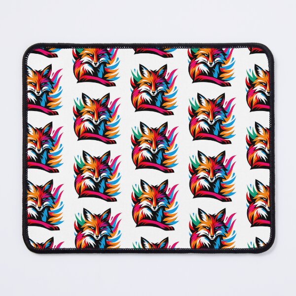 Item preview, Foxy Colorful Fox designed and sold by luckyredskittle.