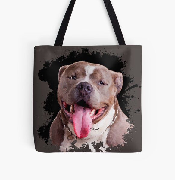 Amazon.com: Funny Crazy American Bully Lady Cute American Bullies Tote Bag  : Clothing, Shoes & Jewelry