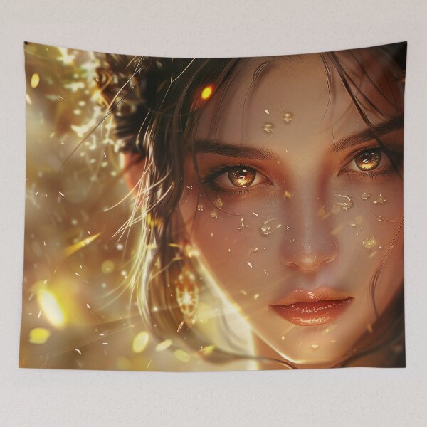 Item preview, Golden Elegance in Timeless Halls designed and sold by oanaunciuleanu.