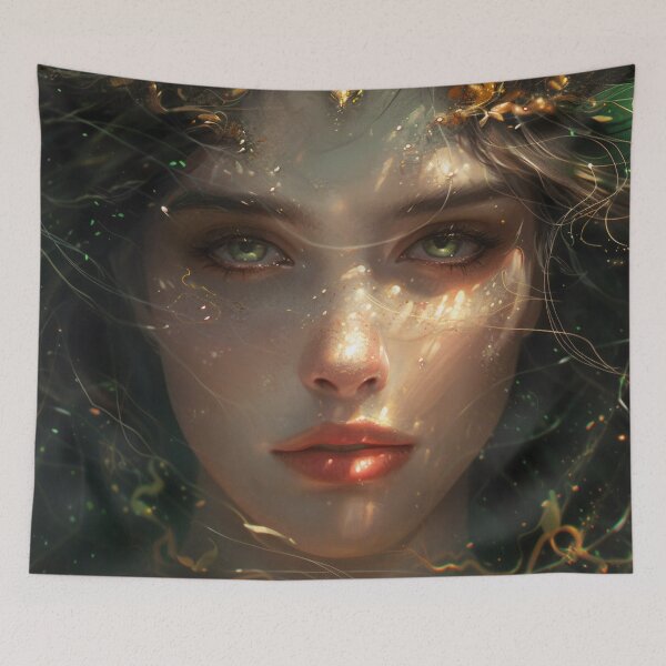 Item preview, Golden Elegance in Timeless Halls designed and sold by oanaunciuleanu.