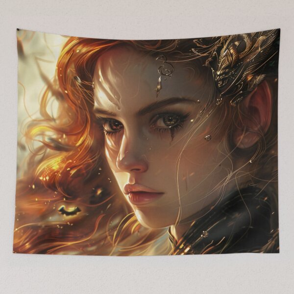 Item preview, Golden Elegance in Timeless Halls designed and sold by oanaunciuleanu.