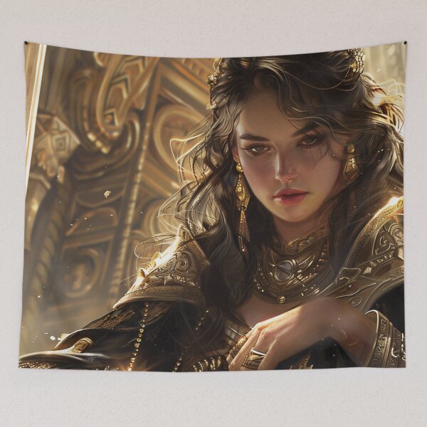 Item preview, Golden Elegance in Timeless Halls designed and sold by oanaunciuleanu.