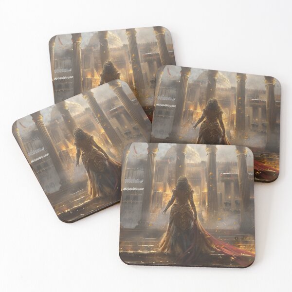 Item preview, Golden Elegance in Timeless Halls designed and sold by oanaunciuleanu.