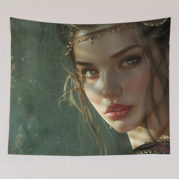 Item preview, Golden Elegance in Timeless Halls designed and sold by oanaunciuleanu.