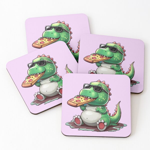 Item preview, Baby Dinosaur's Cute Pizza designed and sold by winaidigidesign.