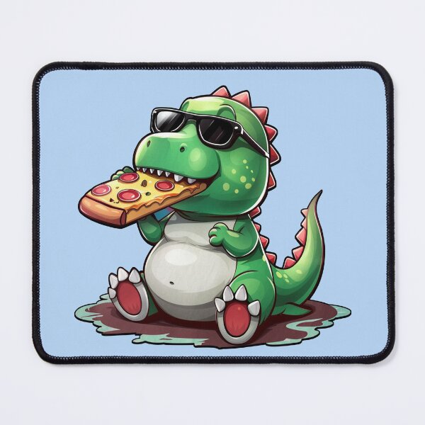 Item preview, Baby Dinosaur's Cute Pizza designed and sold by winaidigidesign.