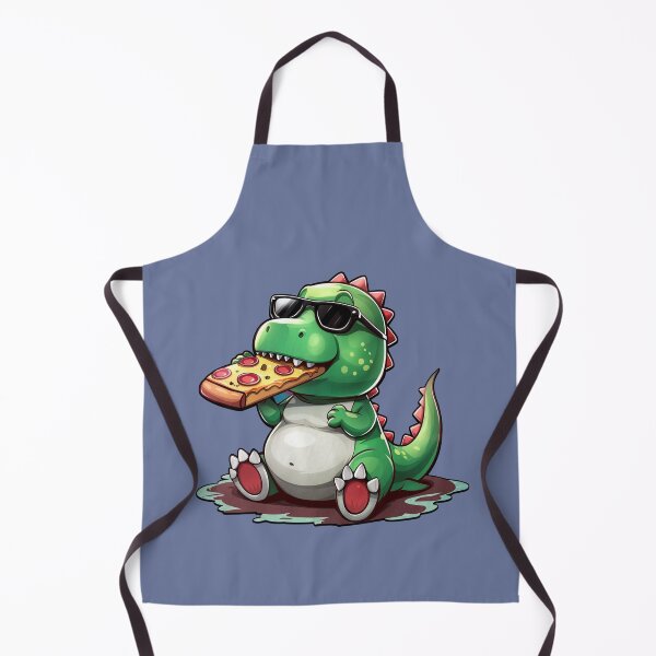 Item preview, Baby Dinosaur's Cute Pizza designed and sold by winaidigidesign.