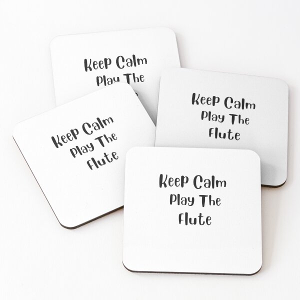 Item preview, Keep Calm Play The Flute designed and sold by AlphaPODMonkey.