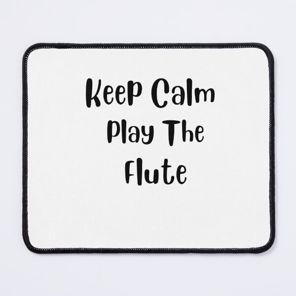 Item preview, Keep Calm Play The Flute designed and sold by AlphaPODMonkey.