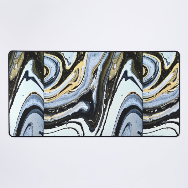 Item preview, Fluid Art Psychodelic White And Black by MaNa Classic T-shirt designed and sold by MAGness.
