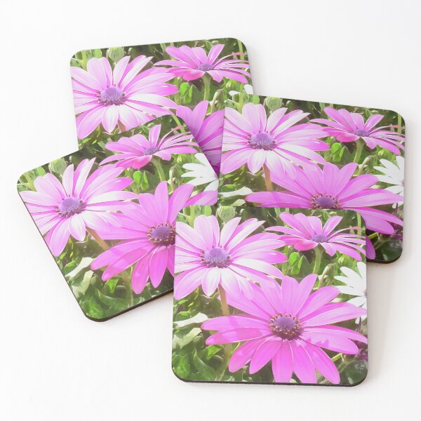 Item preview, Purple And Pink Tropical Daisy Flowers designed and sold by taiche.