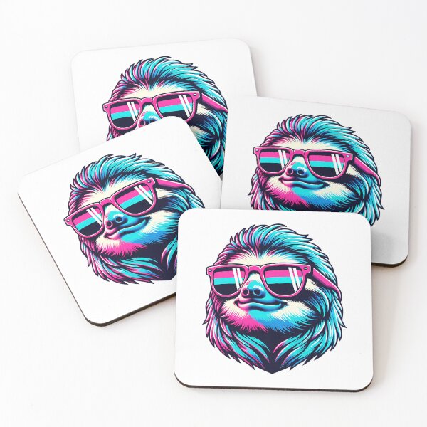 Artikelvorschau, Faultier mit Sonnenbrille entworfen und verkauft von PeelZinc.