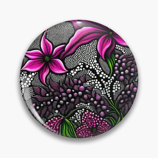 Artikelvorschau, Dotted Spectrum Florals entworfen und verkauft von ramboe.