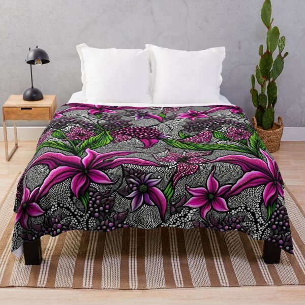 Item preview, Dotted Spectrum Florals designed and sold by ramboe.