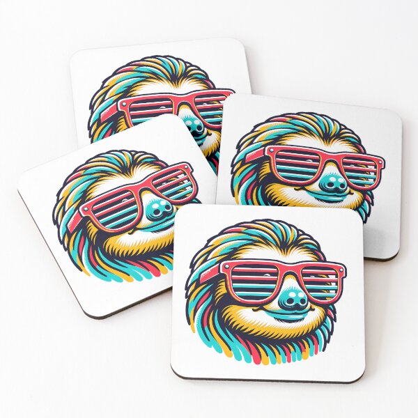Artikelvorschau, Faultier mit Sonnenbrille entworfen und verkauft von PeelZinc.