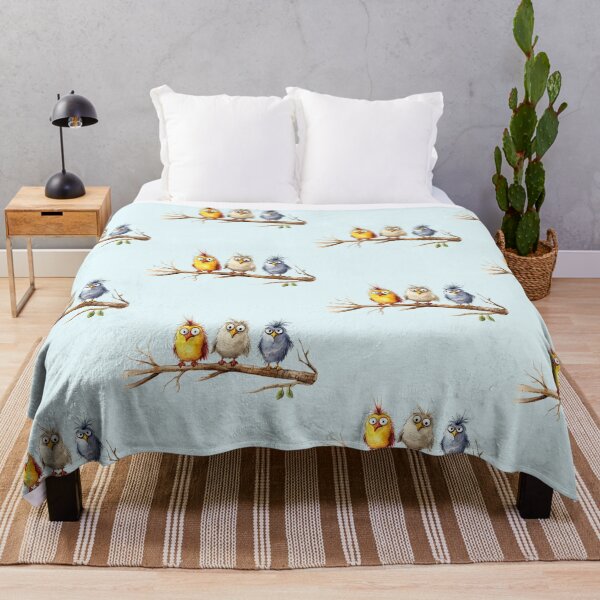Item preview, Funny Birds on Branch designed and sold by Magnuna.
