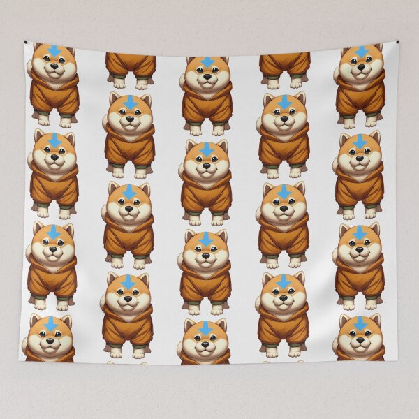 Item preview, Shiba puppy text Vol 14 in the pet costume Avatar: The Last Airbender  designed and sold by Bspaces.