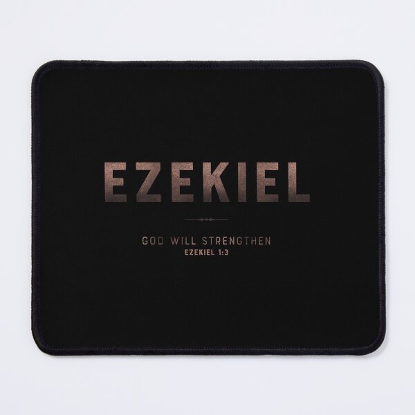 Item preview, Ezekiel | Ezekiel 1 3 | God Will Strengthen | Christian Name with Biblical Meaning | Christian Name Collection designed and sold by Blessed Be Your Name.