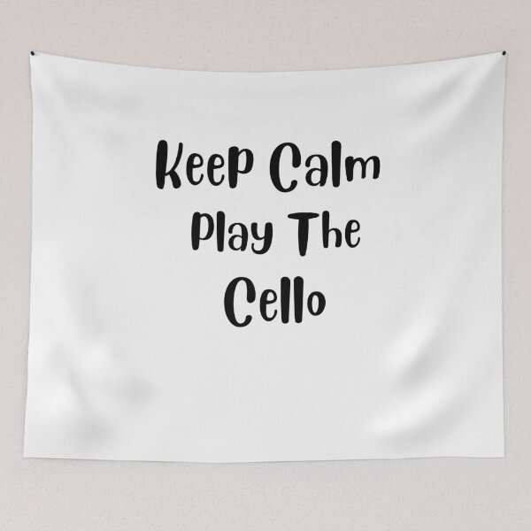 Item preview, Keep Calm and play the Cello designed and sold by AlphaPODMonkey.