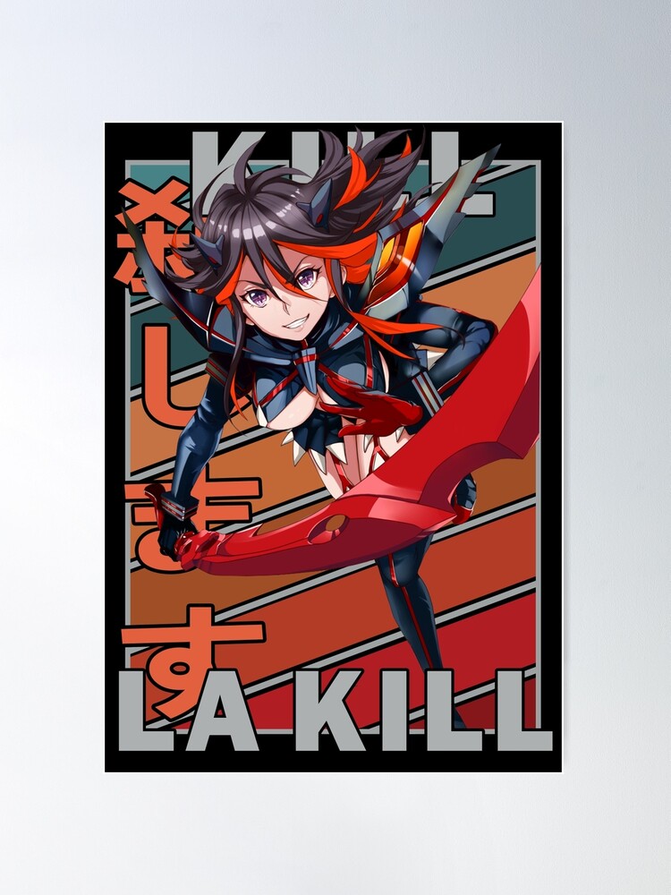 KILL la KILL × GEEKS PRINTING POSTER Kill la Kill 10th Anniversary Poster Released - ComicBook.com