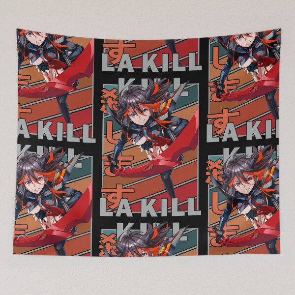 Item preview, Ryuko Matoi Kill la Kill Retro Stripe Design designed and sold by Wafusaurus.
