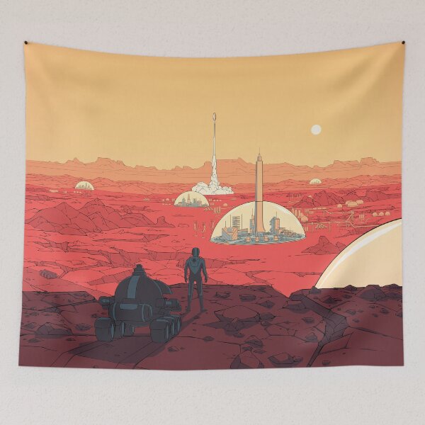 Item preview, City Desert Planet designed and sold by ThisOnAShirt.