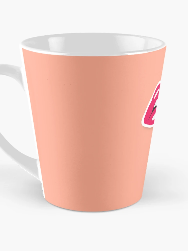 Aperçu 3 sur 4. Mug à café avec l'œuvre Lèvres Rouges Pop Art créée et vendue par Alphaproject.