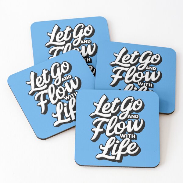 Item preview, Let Go and Flow With Life designed and sold by KLArtzStore.