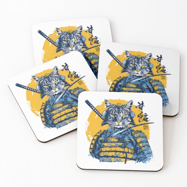 Item preview, Samurai Cat designed and sold by PeelZinc.