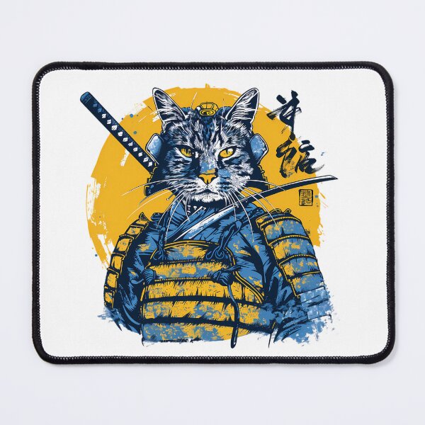 Item preview, Samurai Cat designed and sold by PeelZinc.