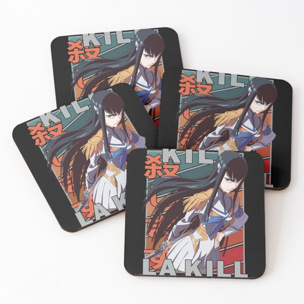Item preview, Satsuki Kiryuin Kill la Kill Retro Stripe Design designed and sold by Wafusaurus.