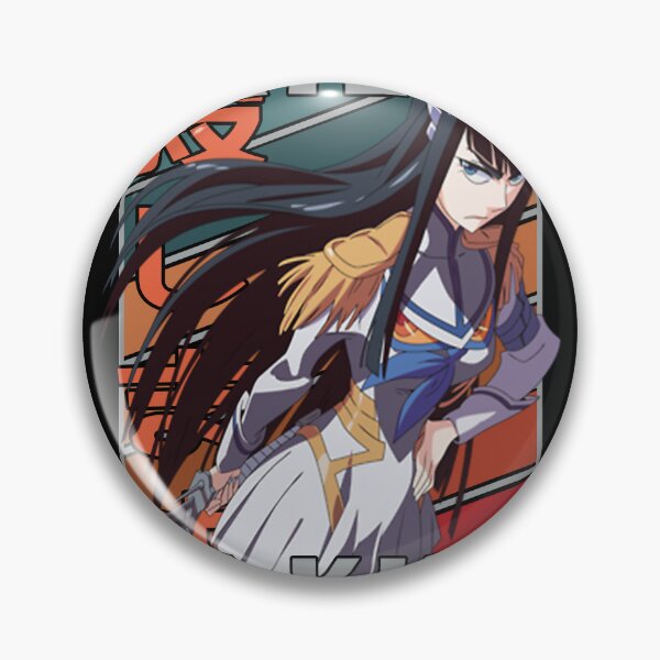 Item preview, Satsuki Kiryuin Kill la Kill Retro Stripe Design designed and sold by Wafusaurus.