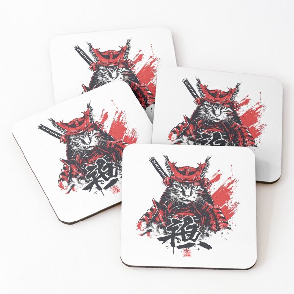 Item preview, Samurai Cat designed and sold by PeelZinc.