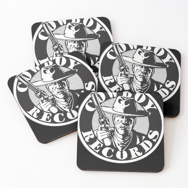 Item preview, Cowboy Records (Black And White Logo) designed and sold by KarenBradle.