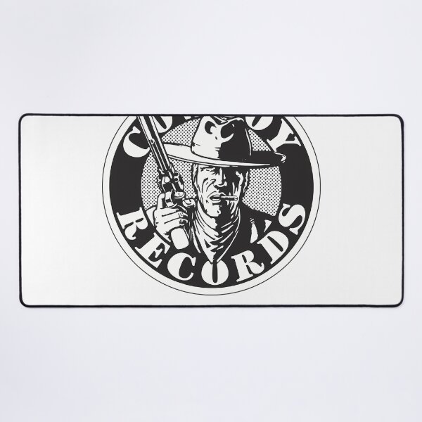 Item preview, Cowboy Records (Black And White Logo) designed and sold by KarenBradle.