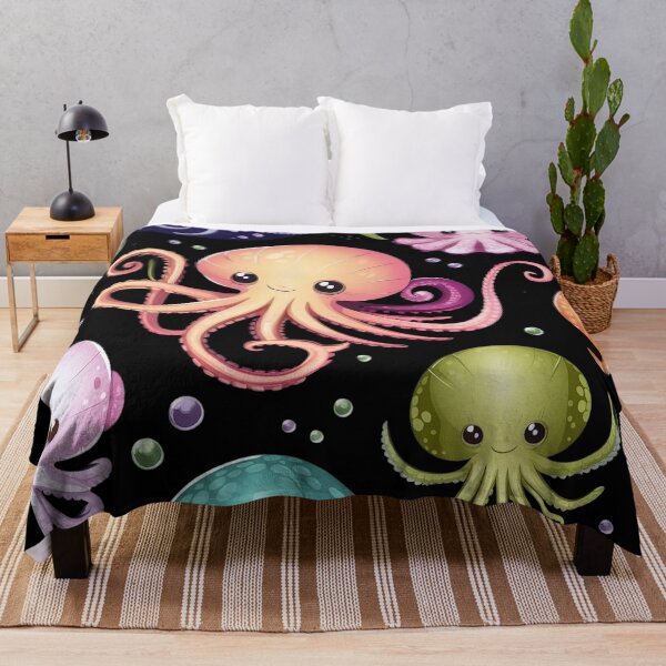 Item preview, Seacreatures Cephalopod Pattern print designed and sold by DunuStore.