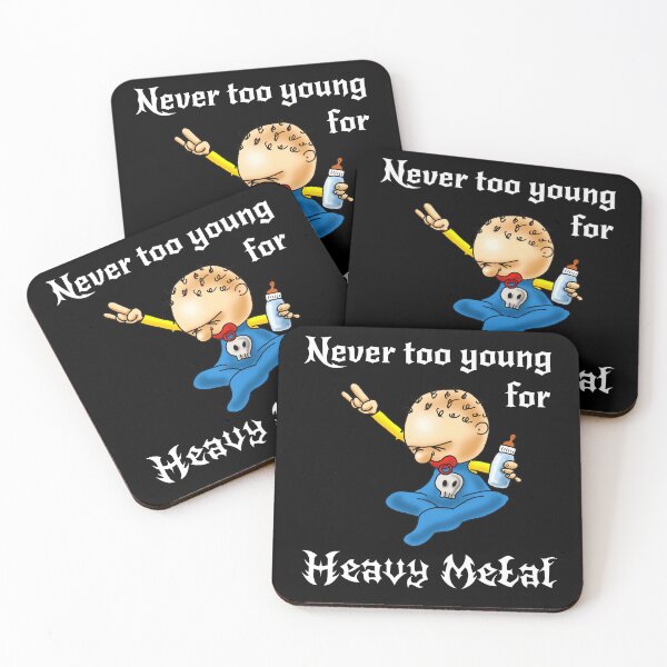 Item preview, Heavy Metal Babe - Never too young for Heavy metal designed and sold by ollibabu.