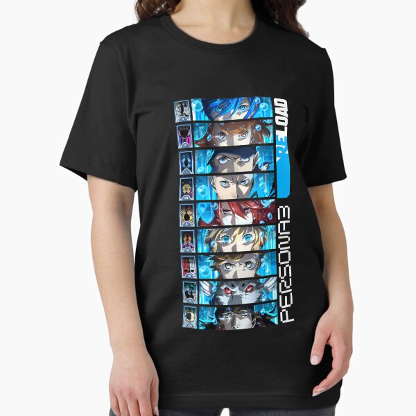 Vista previa del artículo con la obra «Persona 3 Reload ve cortes y arcanos Shinjiro Aragaki», diseñado y vendido por Guillaeclerc.