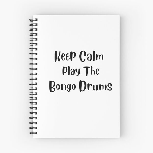Item preview, Keep Calm and play the Bongo Drums designed and sold by AlphaPODMonkey.