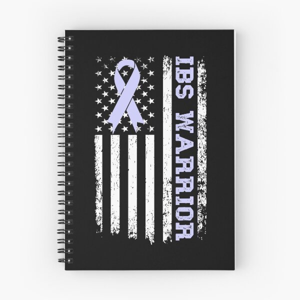 Item preview, IBS Warrior Irritable Bowel Syndrome Awareness Periwinkle Ribbon Flag designed and sold by stylesip.