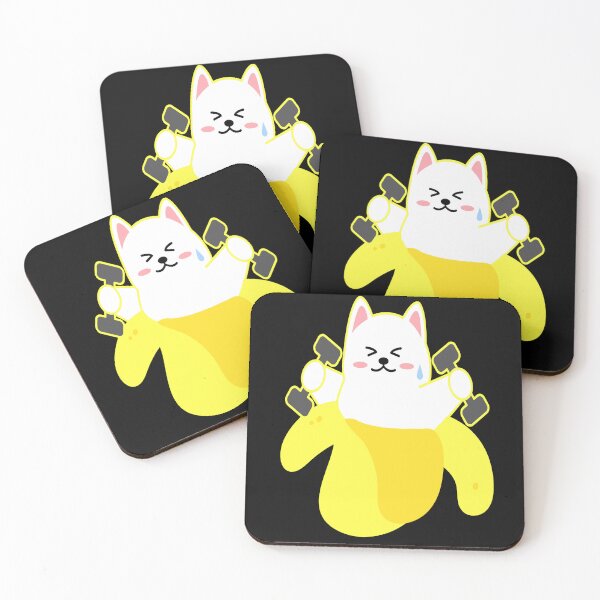 Item preview, Banana cat gym  designed and sold by Eolithic.