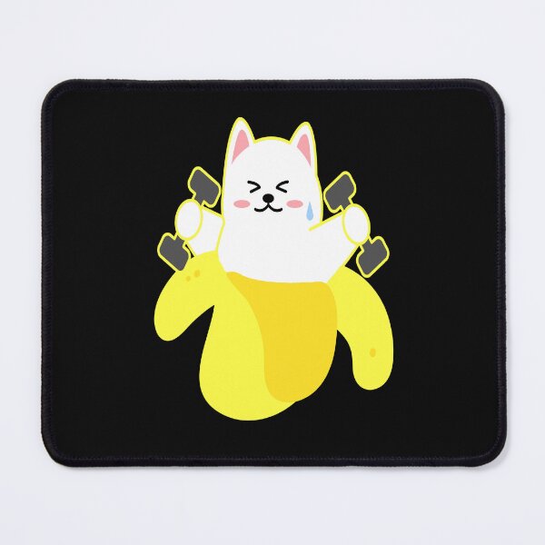 Item preview, Banana cat gym  designed and sold by Eolithic.