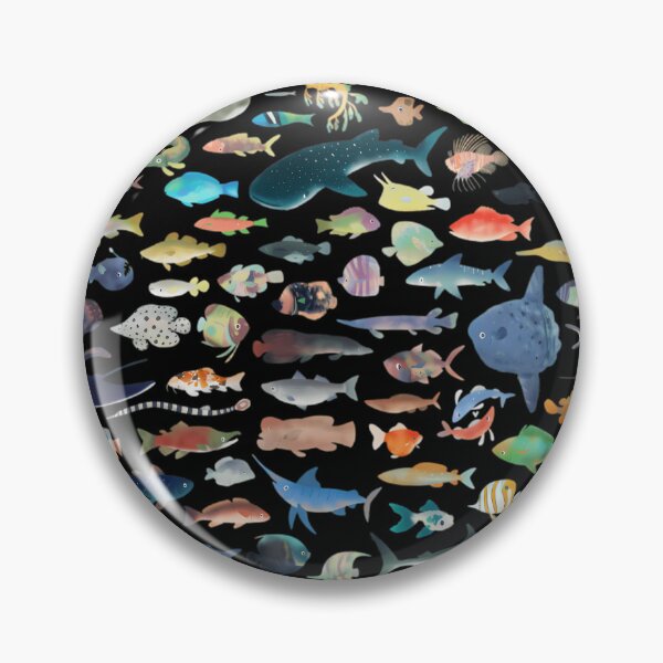 Item preview, One Hundred Fish designed and sold by DianeDavid1.