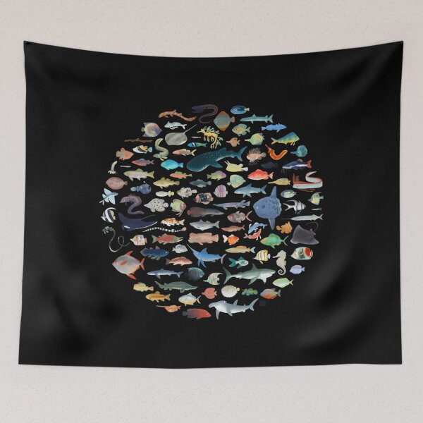 Item preview, One Hundred Fish designed and sold by DianeDavid1.