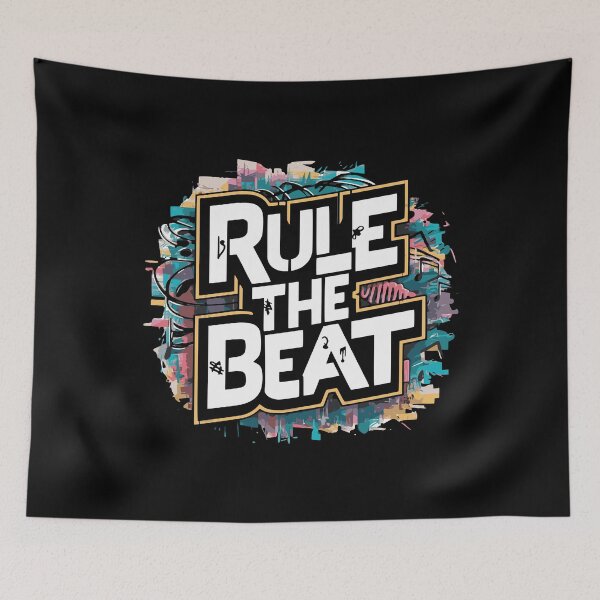 Item preview, Rule the beat, street art culture designed and sold by Pflugart.