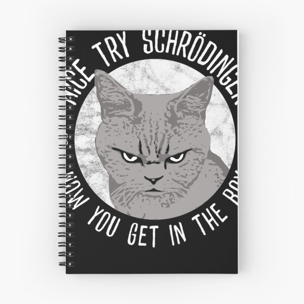 Item preview, Nice Try Schrodinger, Schrodinger's Cat, Funny Quantum designed and sold by GabrielNicolas1.
