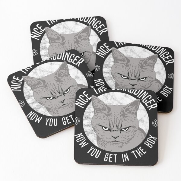 Item preview, Nice Try Schrodinger, Schrodinger's Cat, Funny Quantum designed and sold by GabrielNicolas1.